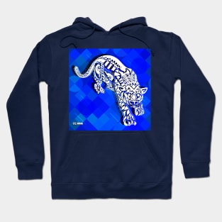 blue jaguar ecopop Hoodie